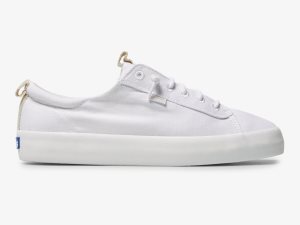 Keds Kickback Canvas Vita | 0692QGOUA