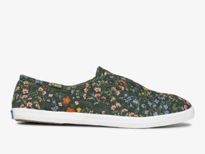 Keds Rifle Paper Co Chillax Wildwood Gröna Olika Färger | 0982QDXKG