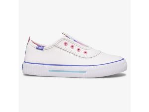 Keds Topkick Slip On Washable Läder Vita | 5290GCEBN