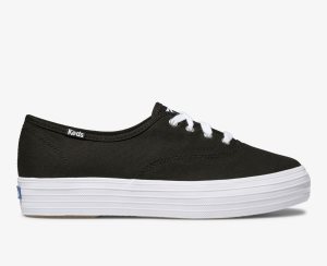 Keds Triple Svarta | 5297YNWBU